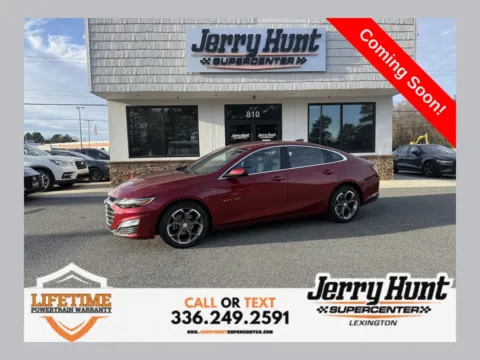 Red 2020 Chevrolet Malibu LT for sale in Lexington, NC