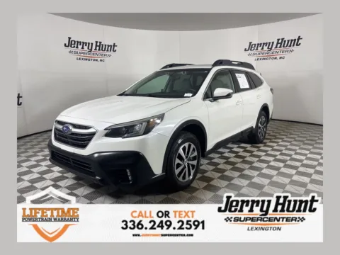 White 2021 Subaru Outback Premium for sale in Lexington, NC