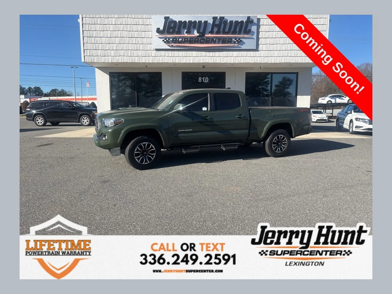 Green 2022 Toyota Tacoma TRD Sport for sale in Lexington, NC