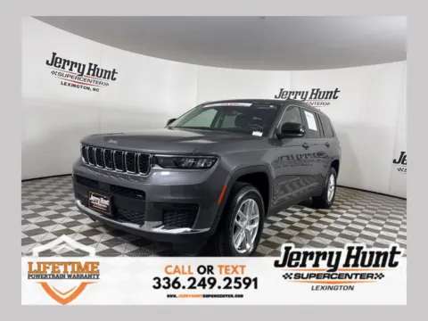 Gray 2023 Jeep Grand Cherokee L Laredo for sale in Lexington, NC