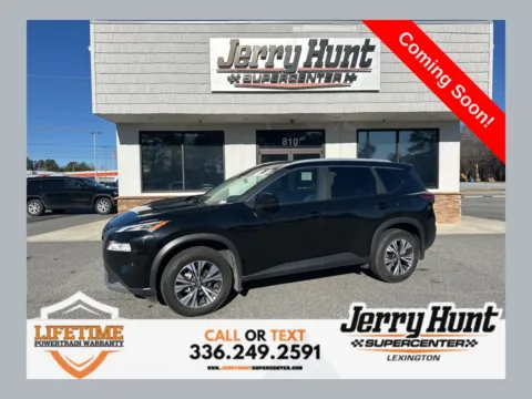 Black 2023 Nissan Rogue SV for sale in Lexington, NC