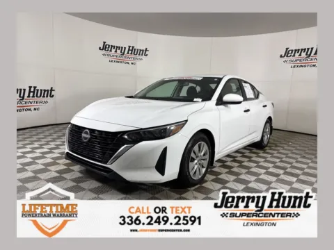 White 2024 Nissan Sentra S for sale in Lexington, NC