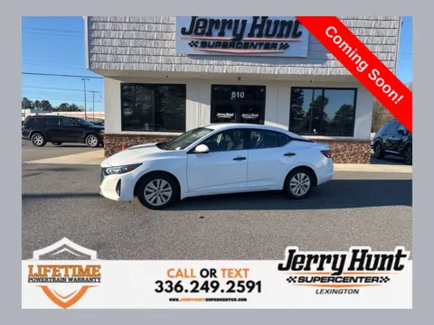 White 2024 Nissan Sentra S for sale in Lexington, NC