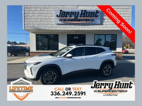 White 2024 Chevrolet Trax LT for sale in Lexington, NC