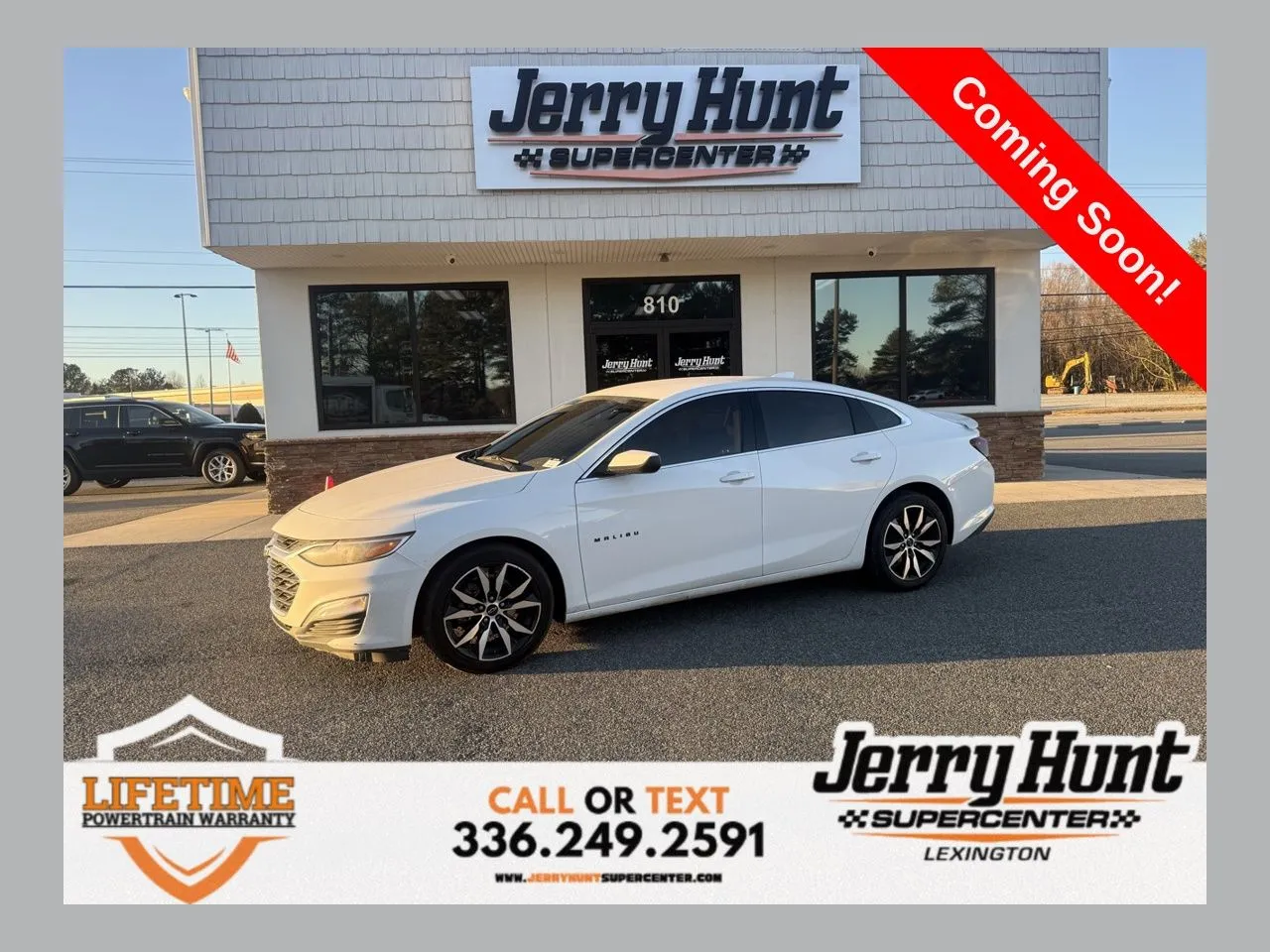 White 2024 Chevrolet Malibu RS for sale in Lexington, NC