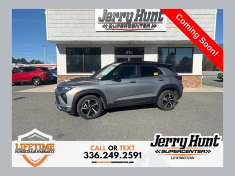 Gray 2023 Chevrolet TrailBlazer RS for sale in Lexington, NC