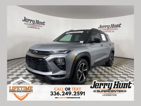Gray 2023 Chevrolet TrailBlazer RS for sale in Lexington, NC