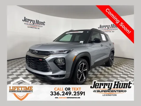 Gray 2023 Chevrolet TrailBlazer RS for sale in Lexington, NC