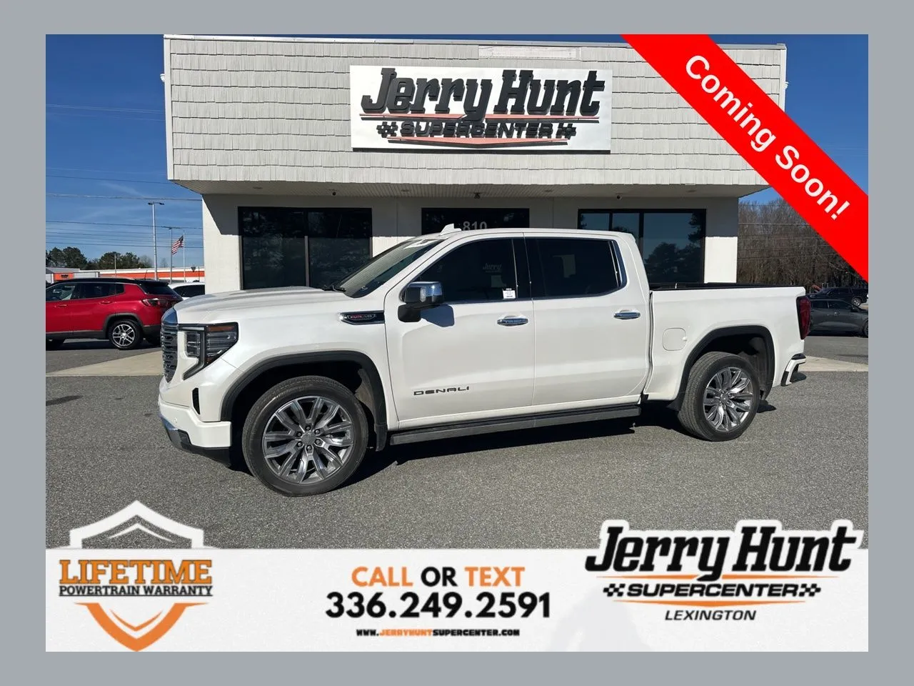 White 2022 GMC Sierra 1500 Denali for sale in Lexington, NC