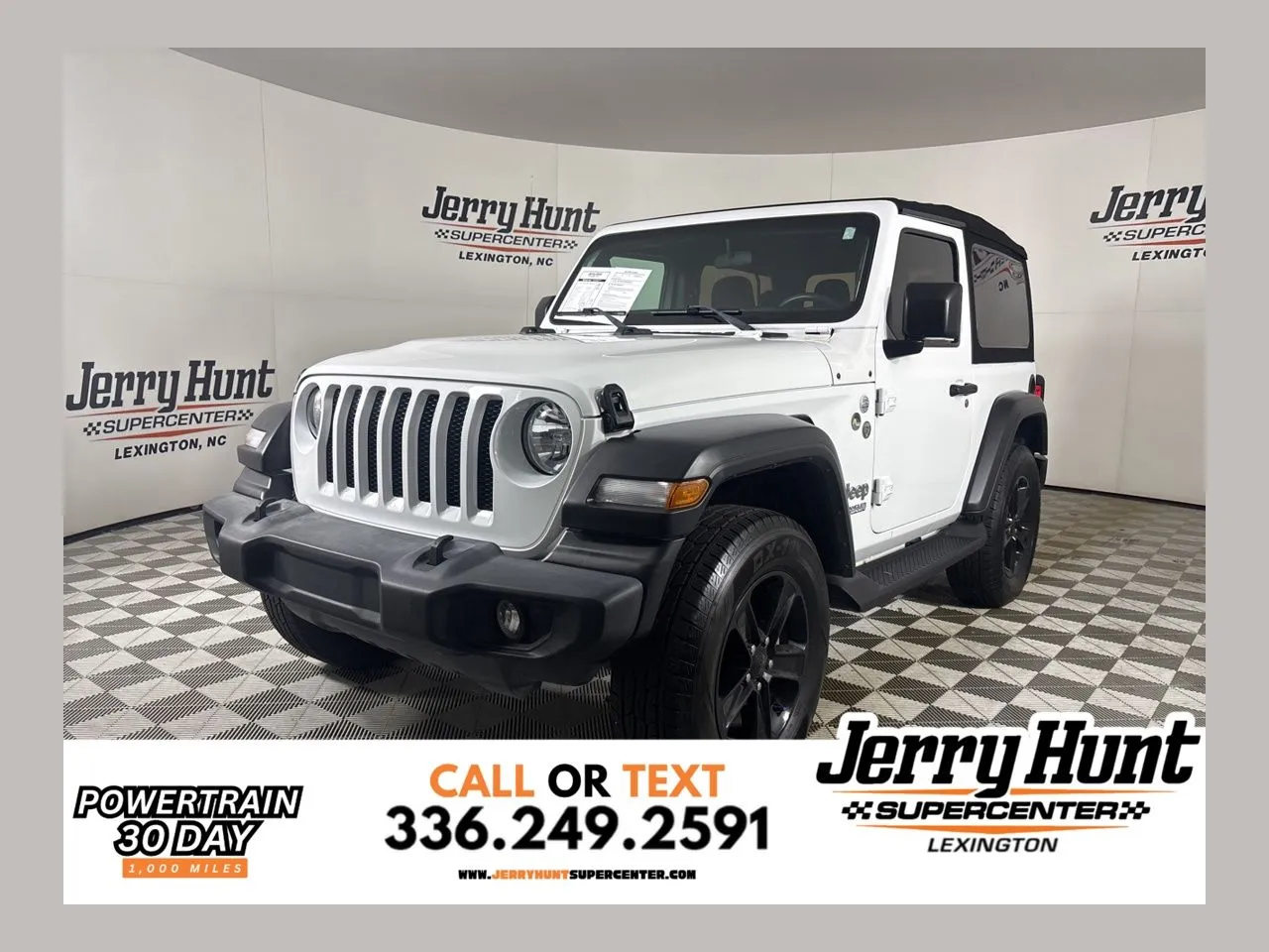 White 2019 Jeep Wrangler Sport S for sale in Lexington, NC