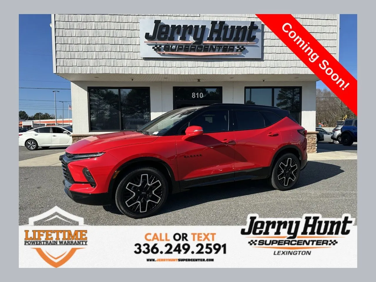 Red 2023 Chevrolet Blazer RS for sale in Lexington, NC