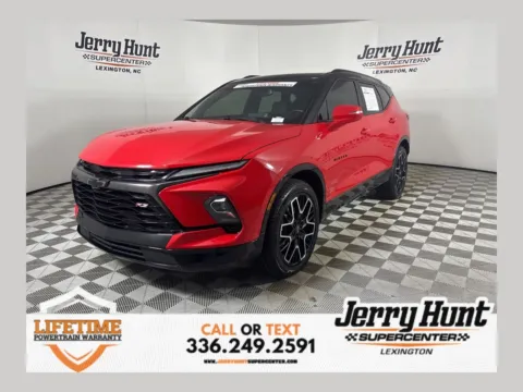 Red 2023 Chevrolet Blazer RS for sale in Lexington, NC