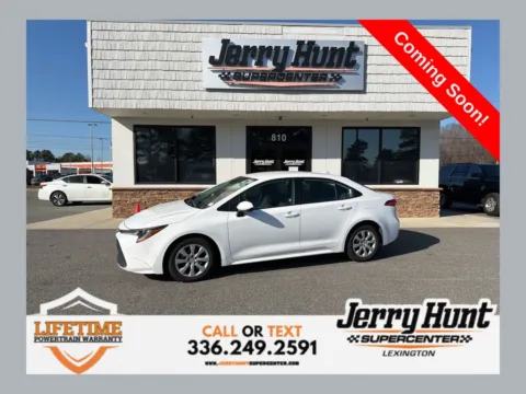 White 2024 Toyota Corolla LE for sale in Lexington, NC