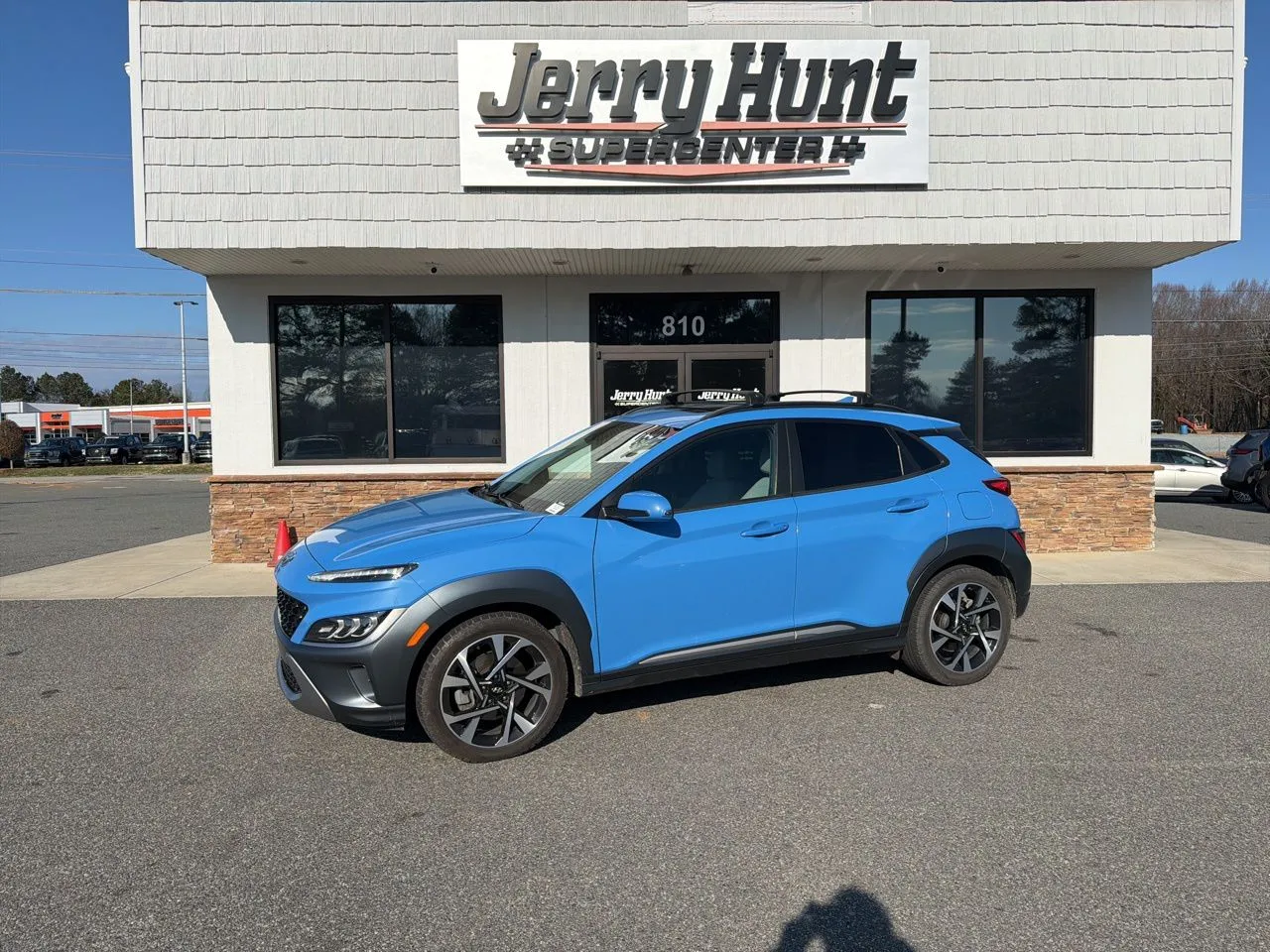 Blue 2023 Hyundai Kona Limited for sale in Lexington, NC