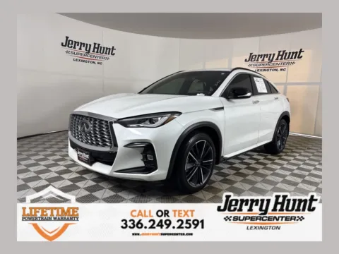 White 2025 INFINITI QX55 LUXE for sale in Lexington, NC