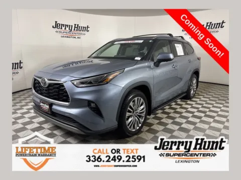 Red 2024 Toyota Highlander Platinum for sale in Lexington, NC