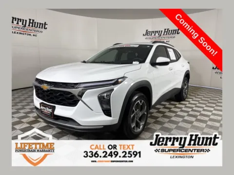 White 2025 Chevrolet Trax LT for sale in Lexington, NC
