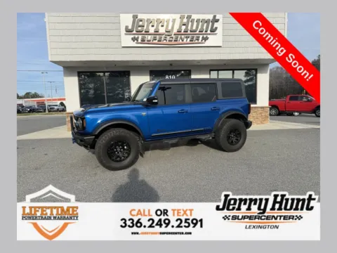 Blue 2021 Ford Bronco First Edition for sale in Lexington, NC