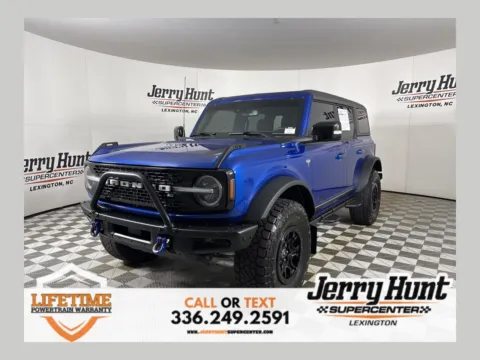 Blue 2021 Ford Bronco First Edition for sale in Lexington, NC