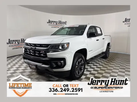 White 2022 Chevrolet Colorado Z71 for sale in Lexington, NC