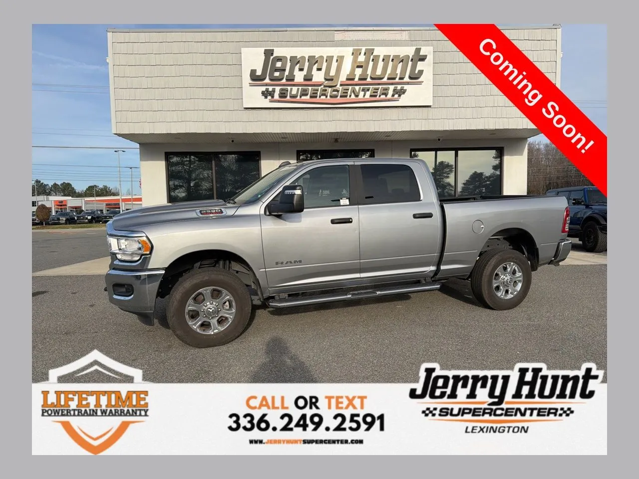 Silver 2024 Ram 2500 Big Horn for sale in Lexington, NC