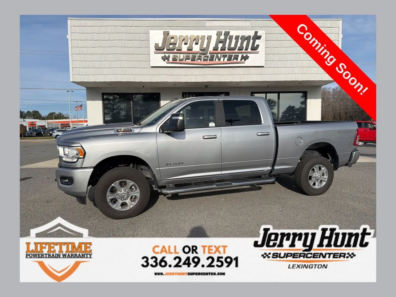 Silver 2024 Ram 2500 Big Horn for sale in Lexington, NC
