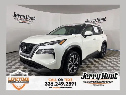 White 2023 Nissan Rogue SV for sale in Lexington, NC