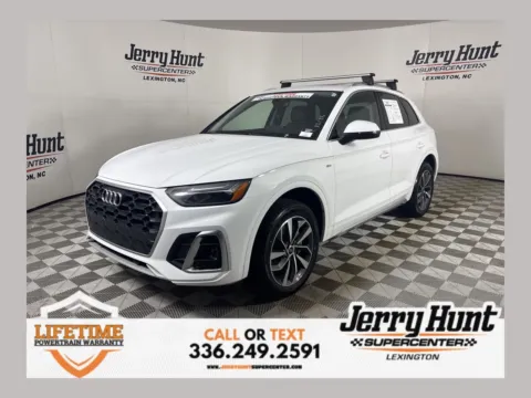White 2024 Audi Q5 45 S line Premium for sale in Lexington, NC