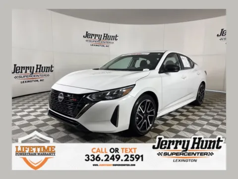 White 2025 Nissan Sentra SR for sale in Lexington, NC