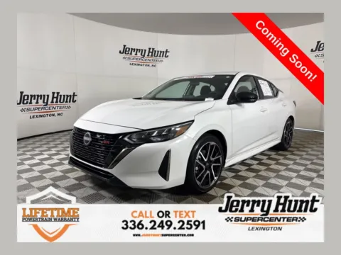 White 2025 Nissan Sentra SR for sale in Lexington, NC