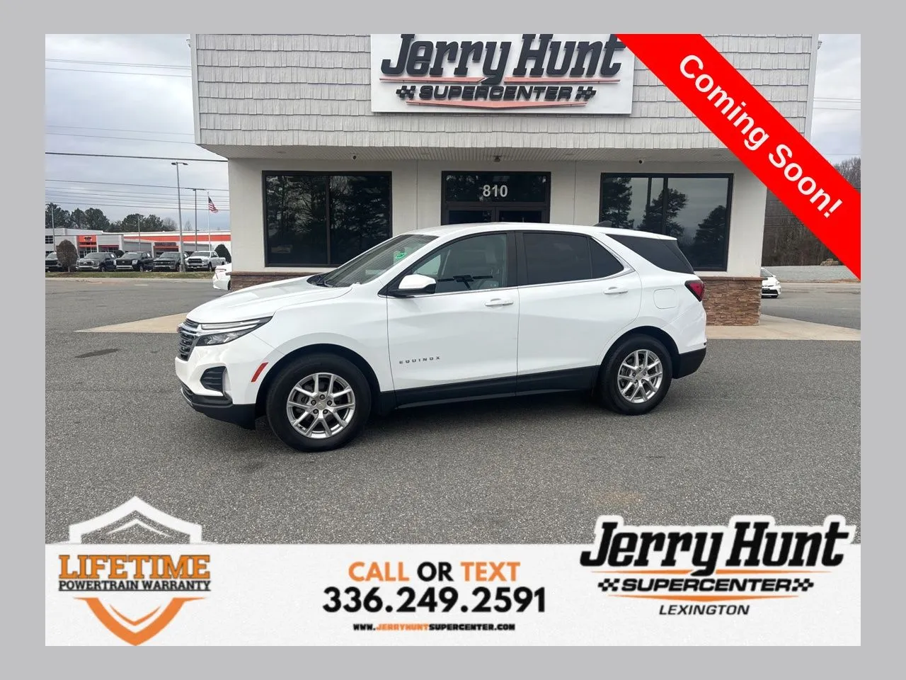 White 2023 Chevrolet Equinox LT for sale in Lexington, NC