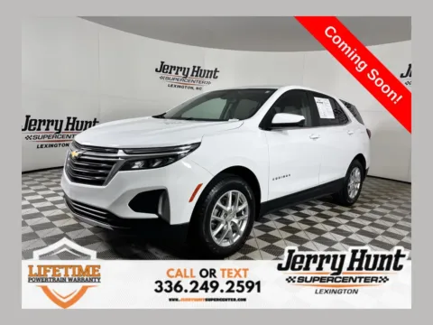 White 2023 Chevrolet Equinox LT for sale in Lexington, NC