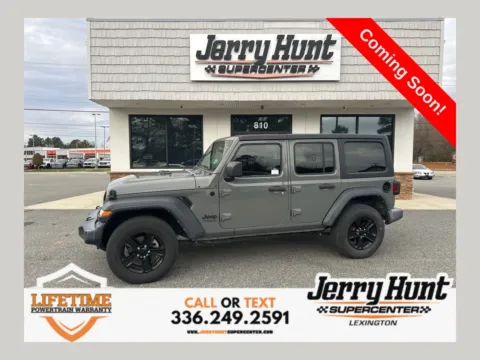 Gray 2021 Jeep Wrangler Unlimited Sport Altitude for sale in Lexington, NC