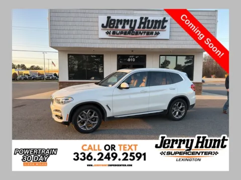 White 2020 BMW X3 xDrive30i for sale in Lexington, NC