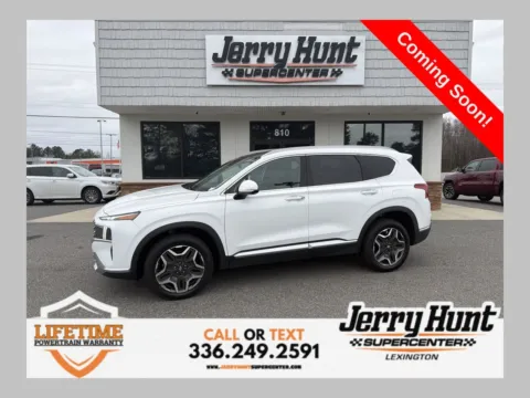 White 2023 Hyundai Santa Fe Limited for sale in Lexington, NC