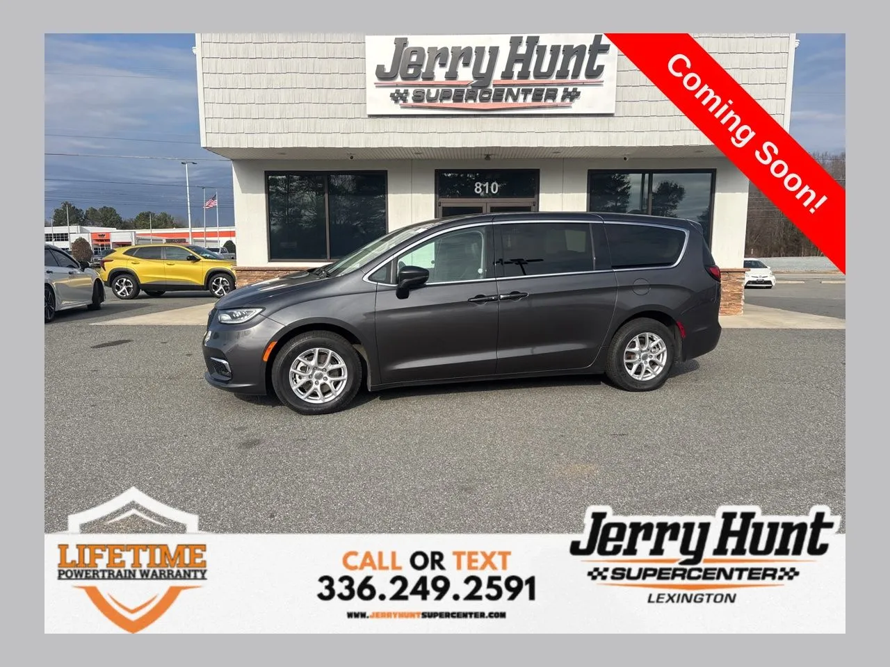 Gray 2023 Chrysler Pacifica Touring L for sale in Lexington, NC