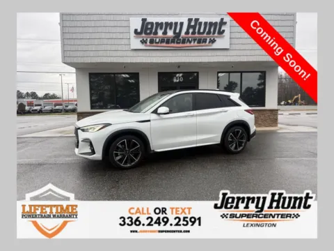 White 2023 INFINITI QX50 SPORT for sale in Lexington, NC