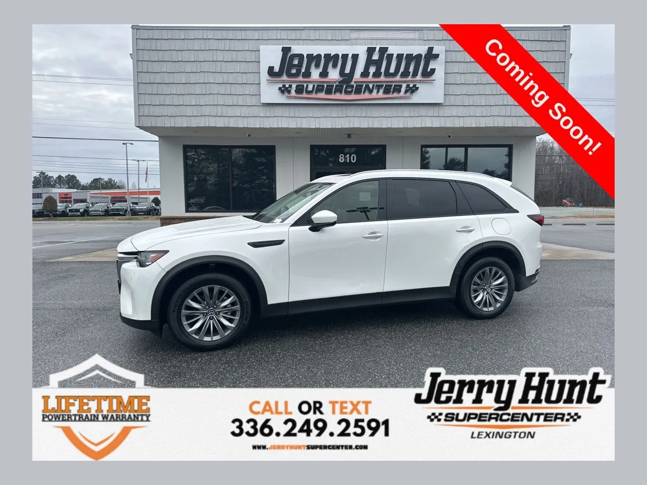 White 2024 Mazda CX-90 3.3 Turbo Preferred Plus for sale in Lexington, NC