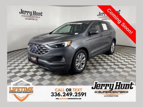 Gray 2024 Ford Edge Titanium for sale in Lexington, NC