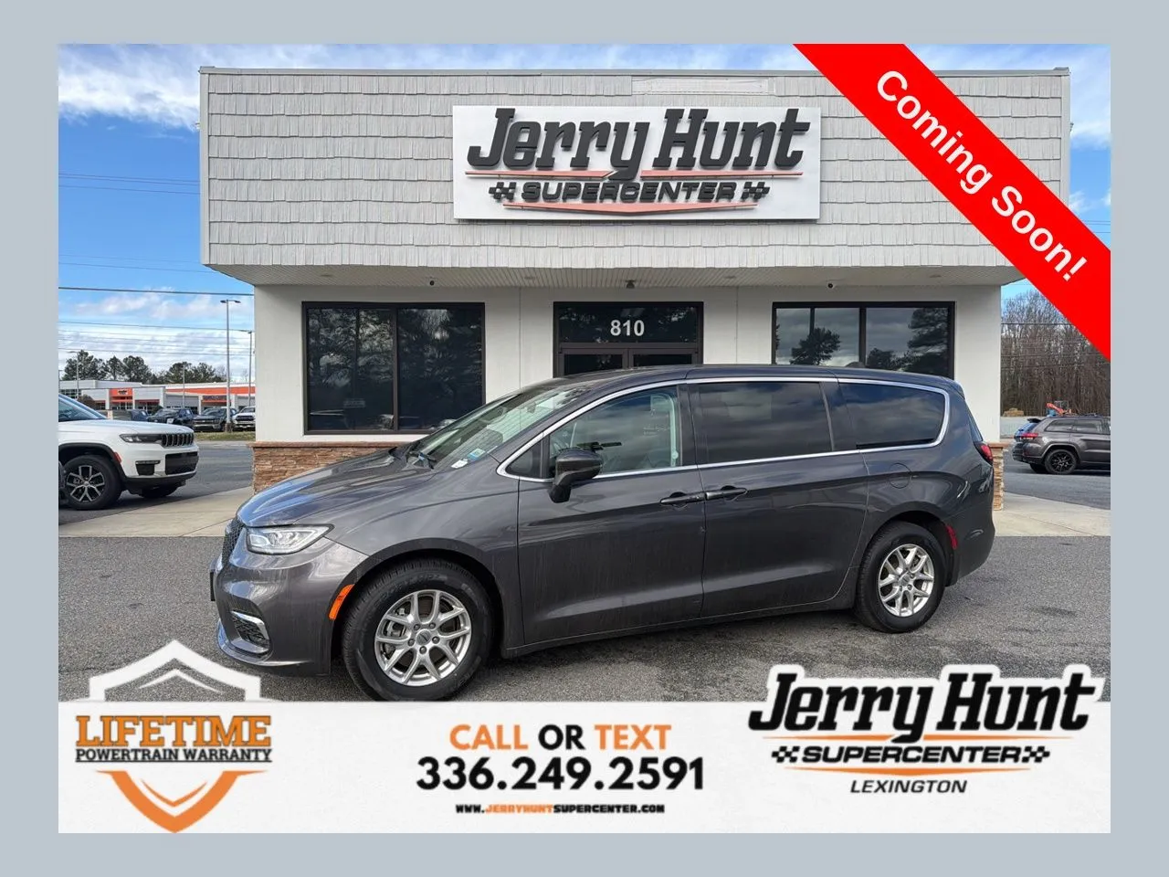 Gray 2023 Chrysler Pacifica Touring L for sale in Lexington, NC