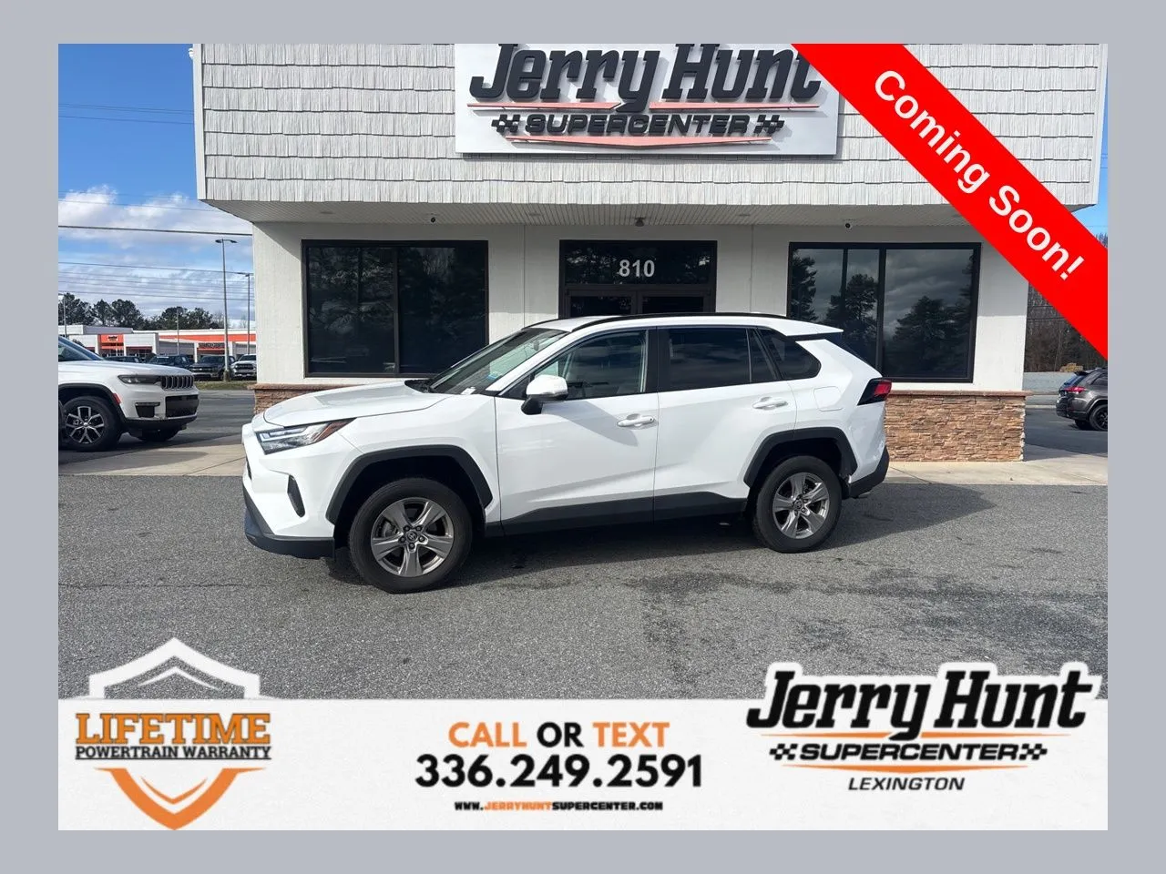 White 2024 Toyota RAV4 XLE for sale in Lexington, NC