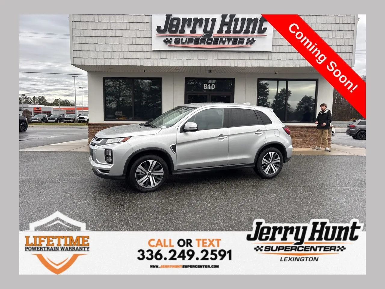 Silver 2024 Mitsubishi Outlander Sport 2.0 SE for sale in Lexington, NC