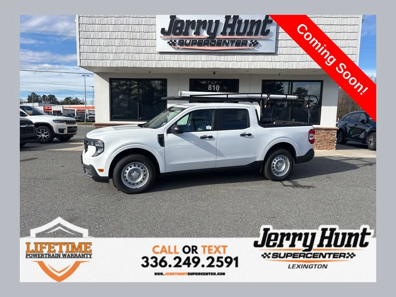 White 2025 Ford Maverick XLT for sale in Lexington, NC