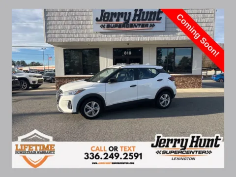 White 2022 Nissan Kicks S for sale in Lexington, NC