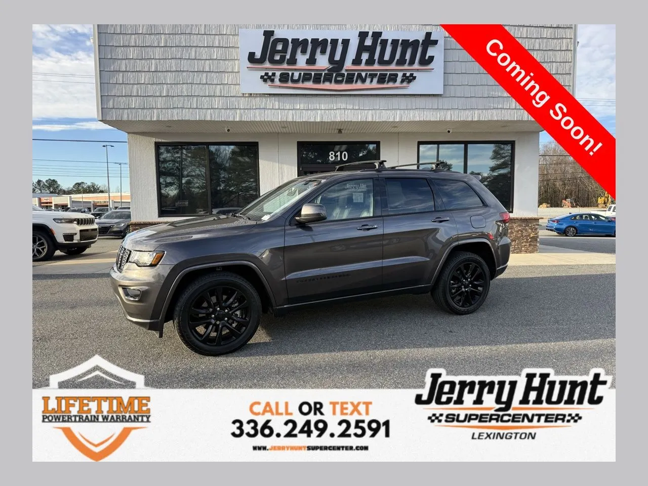 Gray 2021 Jeep Grand Cherokee Laredo X for sale in Lexington, NC