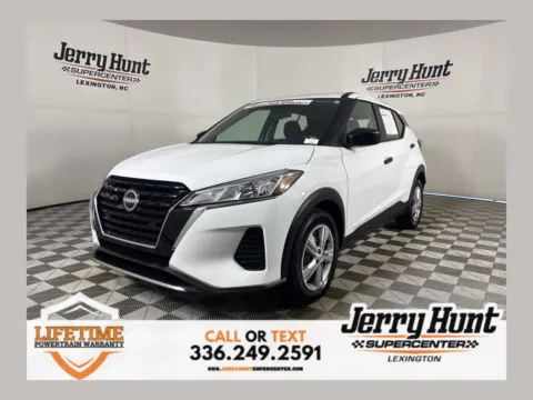 White 2023 Nissan Kicks S for sale in Lexington, NC