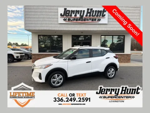 White 2023 Nissan Kicks S for sale in Lexington, NC