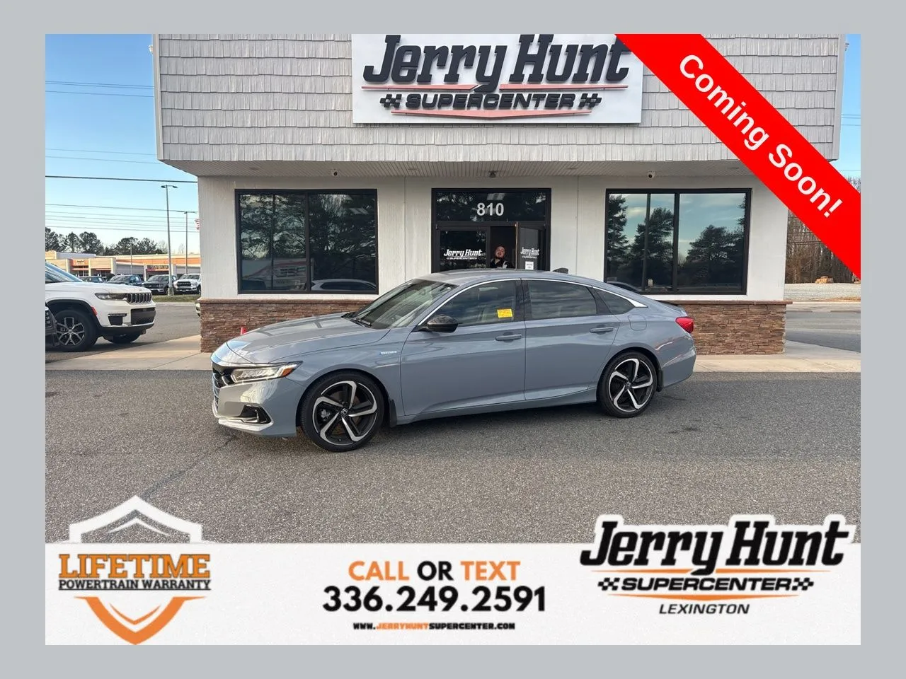 Gray 2022 Honda Accord Hybrid Sport for sale in Lexington, NC