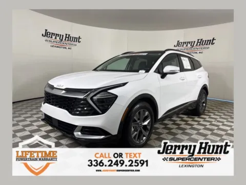 White 2024 Kia Sportage SX for sale in Lexington, NC