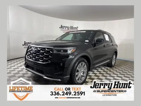 Black 2025 Ford Explorer Platinum for sale in Lexington, NC